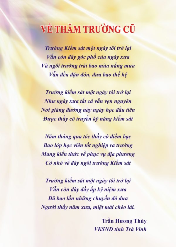 Thơ Về Mái Trường - Những Dòng Thơ Hay Nhất Về Tuổi Học Trò Gallery 2