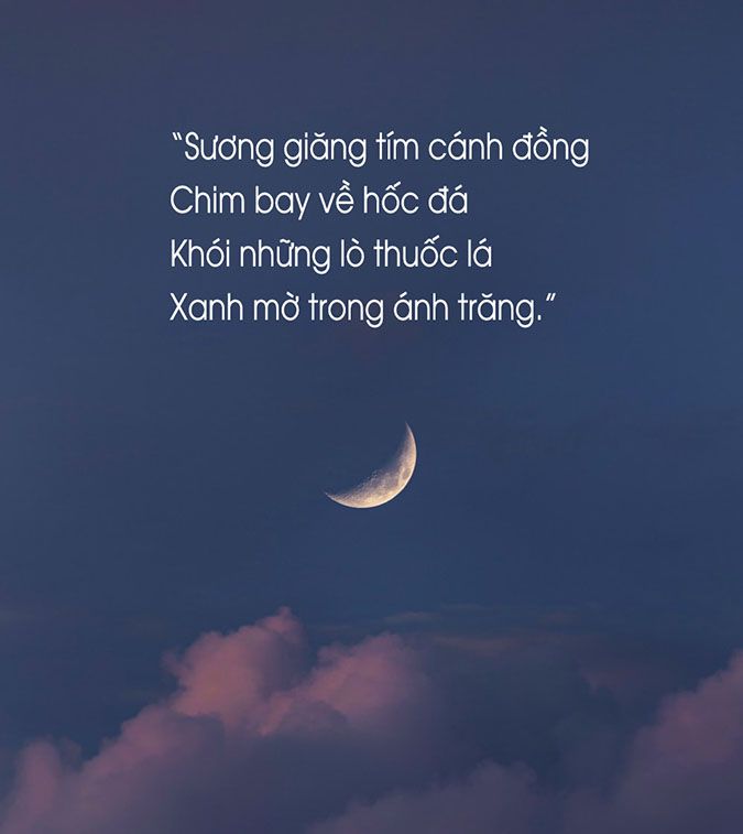 Thơ Về Trăng 2 Câu Hay Nhất