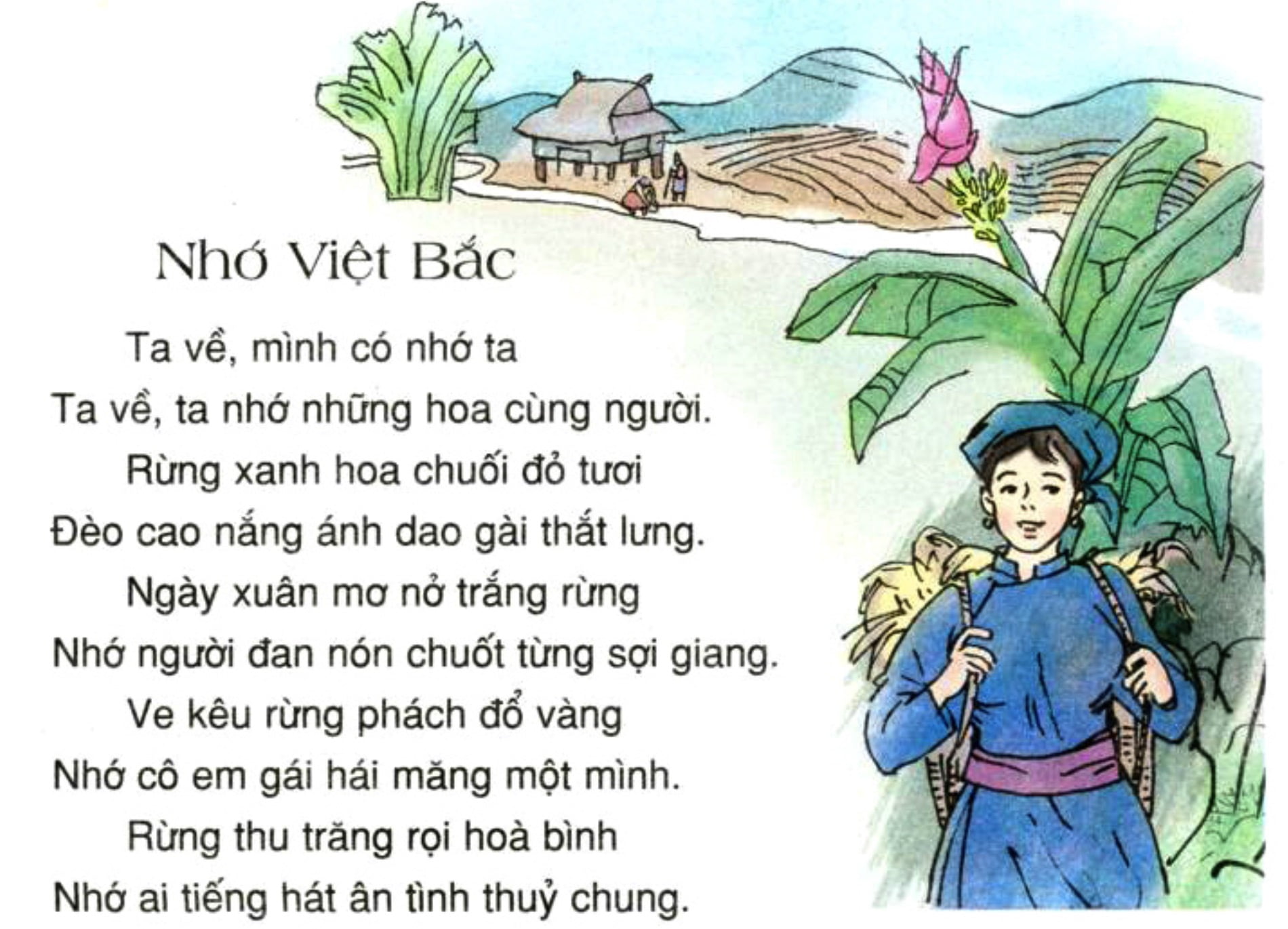Thơ về Việt Bắc - Vẻ đẹp hùng vĩ và con người hào hùng
