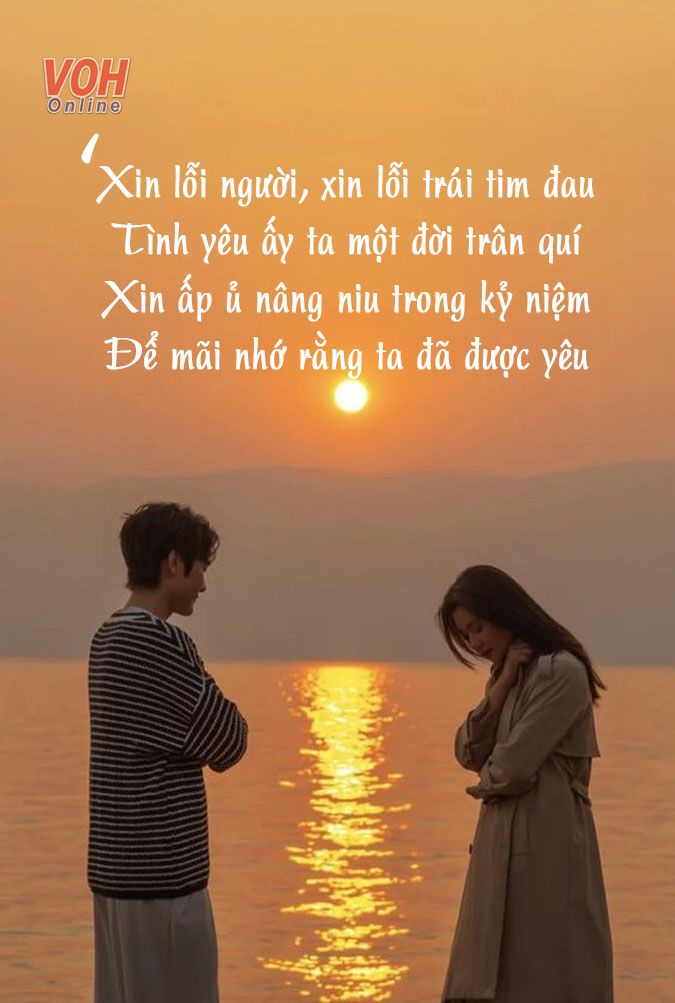 Thơ Xin Lỗi Người Yêu: Lời Tỏ Tình Thành Thật và Ân Hận