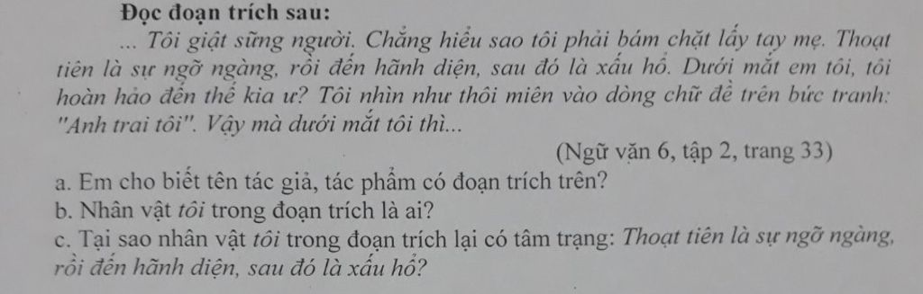 Thoạt Tiên Là Gì?