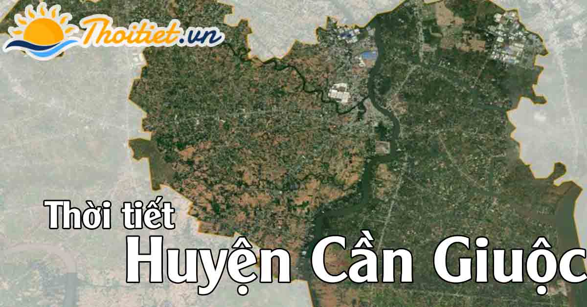 Thời tiết Cần Giuộc hôm nay