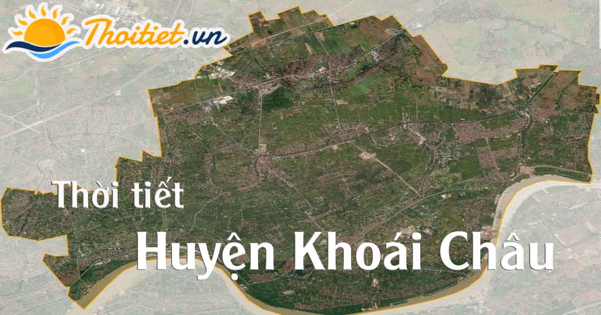 Thời tiết Ông Đình, Khoái Châu, Hưng Yên hôm nay và những ngày tới