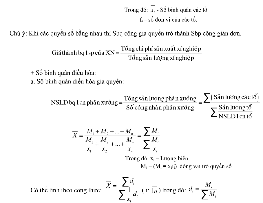 Tổng hợp Công thức Nguyên lý Thống kê Gallery 2