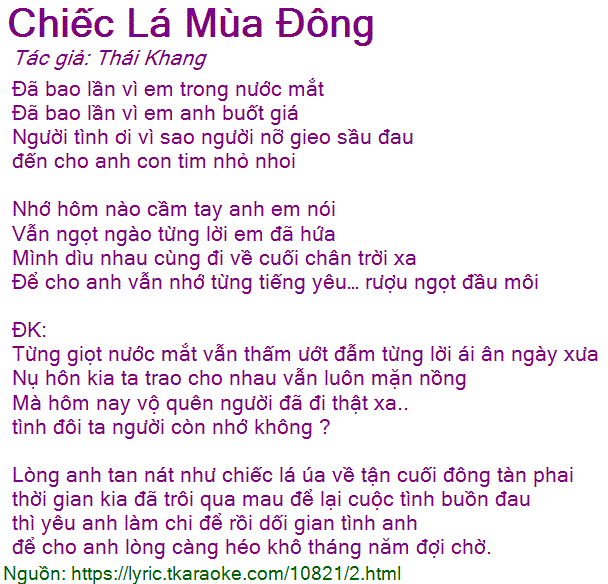 Chiếc Lá Mùa Đông - Nỗi Buồn Cô Đơn Giữa Mùa Đông Lạnh Giá Gallery 2