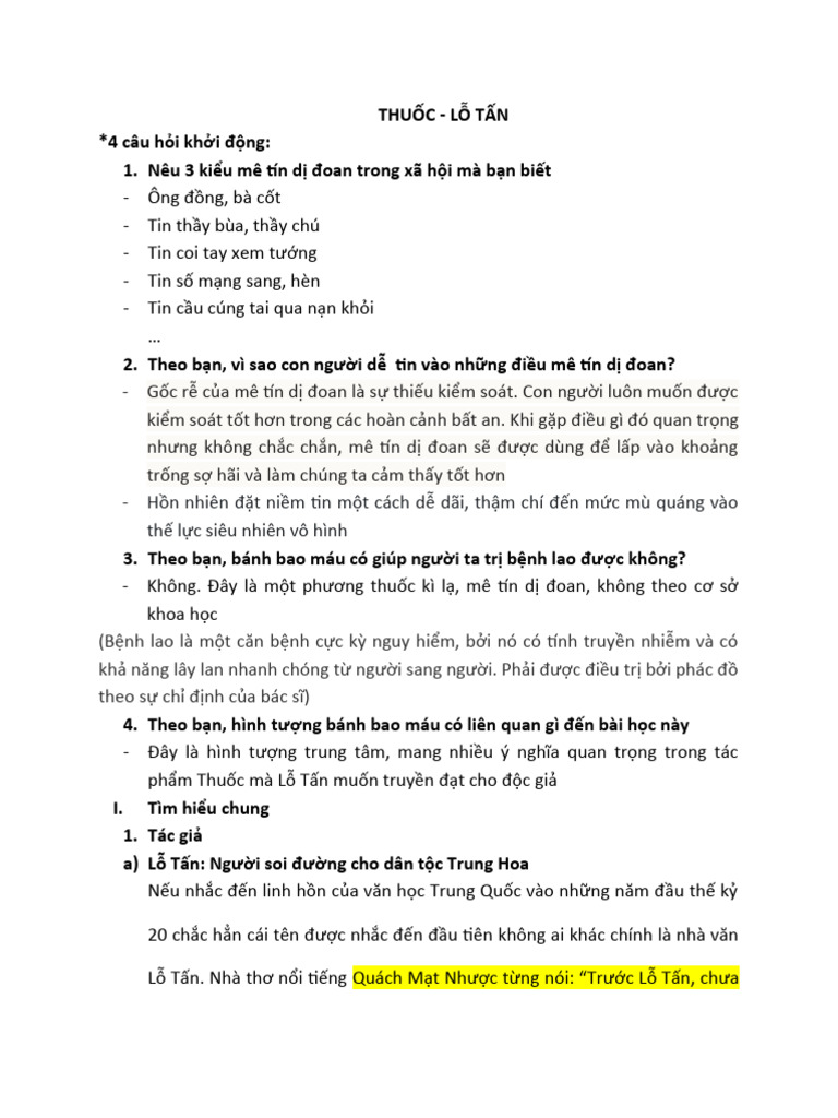 Thuốc Lỗ Tấn PDF Gallery 1