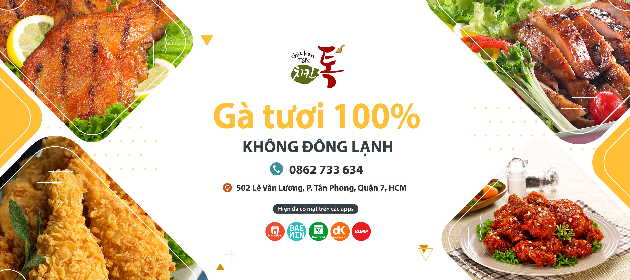 Chicken Talk Quận 7 - Địa điểm ăn gà rán ngon khó cưỡng Gallery 1