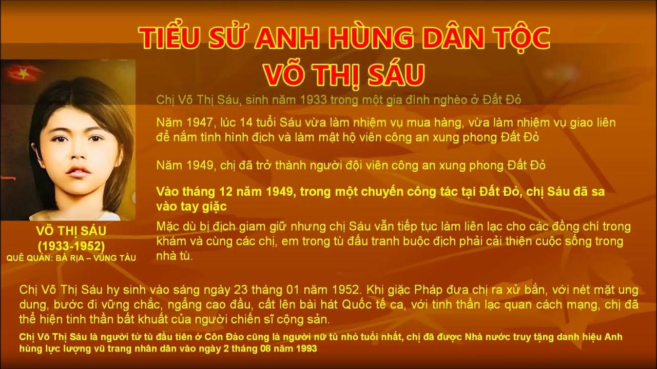 Võ Thị Sáu mất năm bao nhiêu? Gallery 1