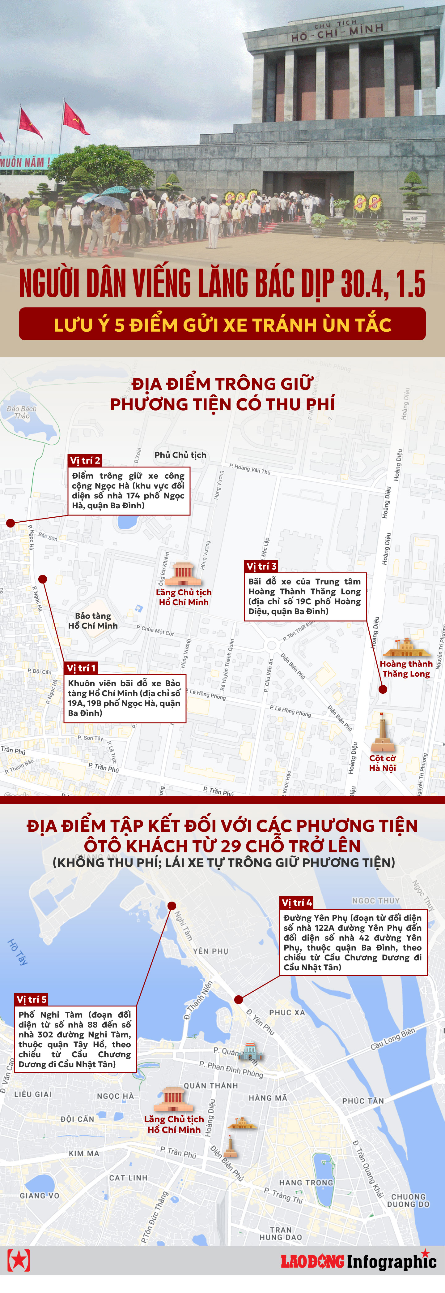 Gửi Xe Vào Lăng Bác Hồ Gallery 1