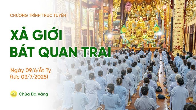 Xả giới Bát Quan Trai Chùa Ba Vàng Gallery 2