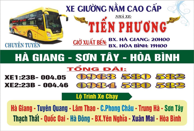 Nhà Xe Phượng Tiến: Thông tin liên hệ, giá vé và lịch trình Gallery 1