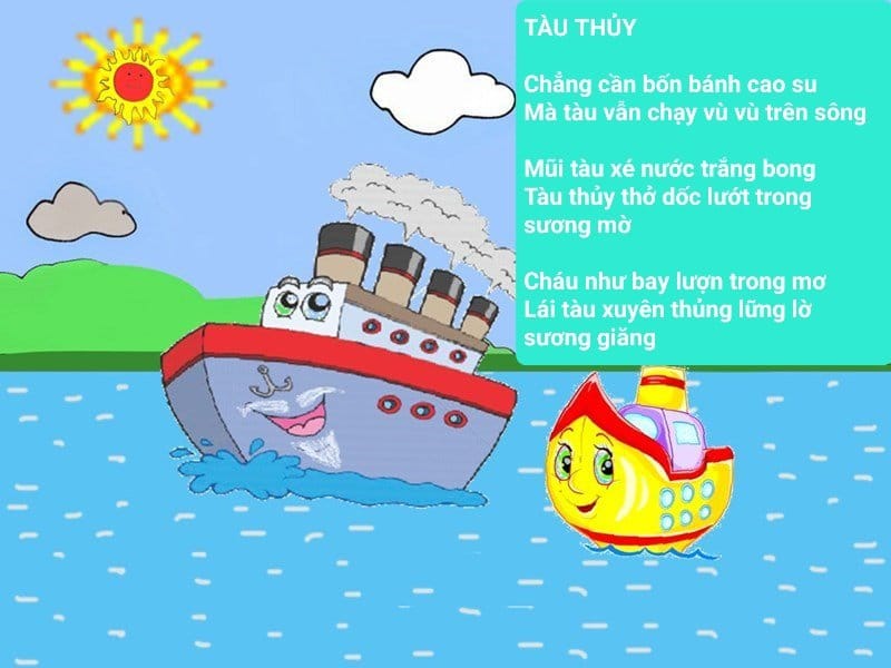 Bài Thơ Tàu Thủy Tí Hon Gallery 2