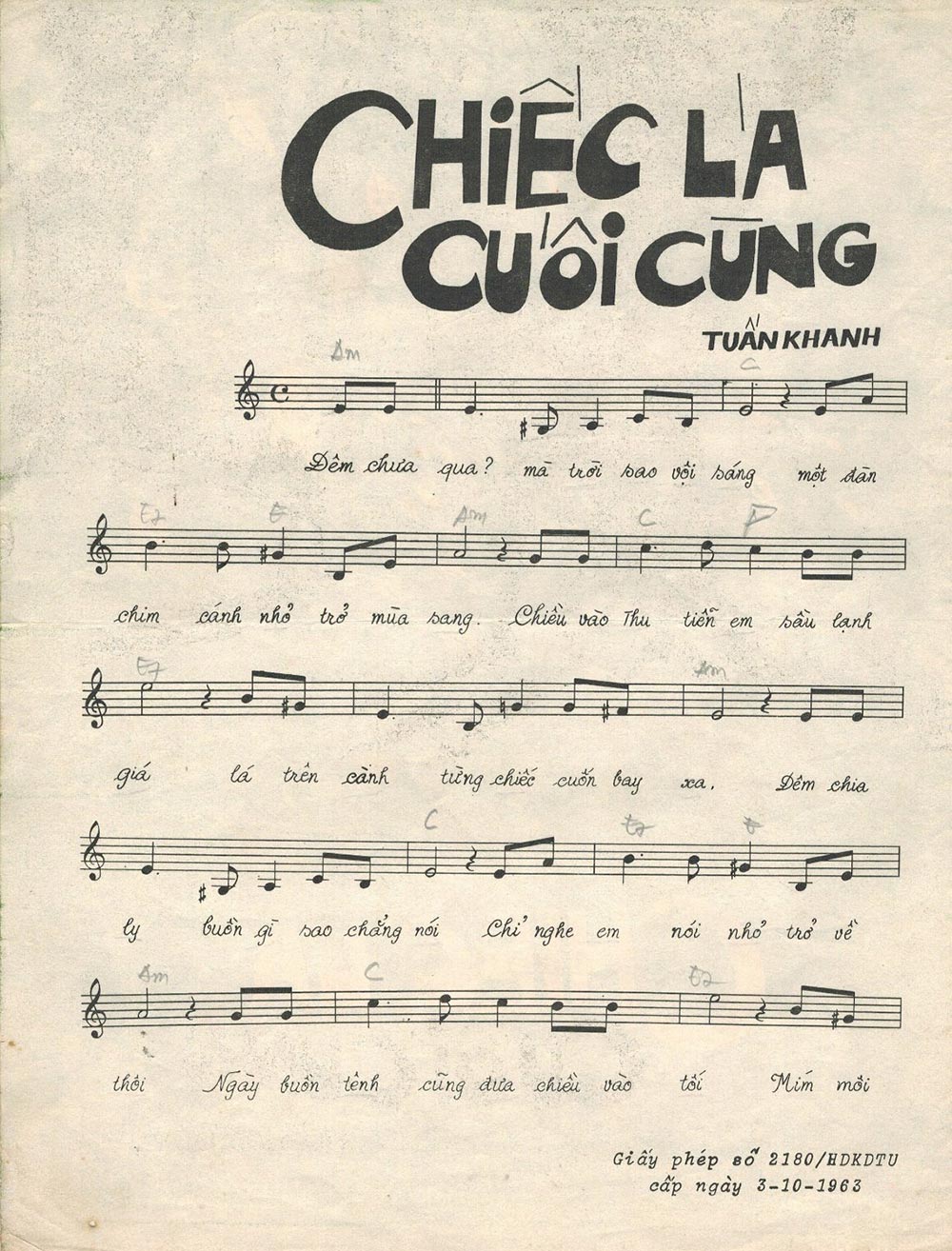 Lời Bài Hát Chiếc Lá Cuối Cùng Gallery 1