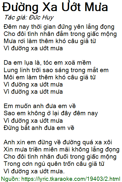 Đường Xa Ướt Mưa Gallery 1