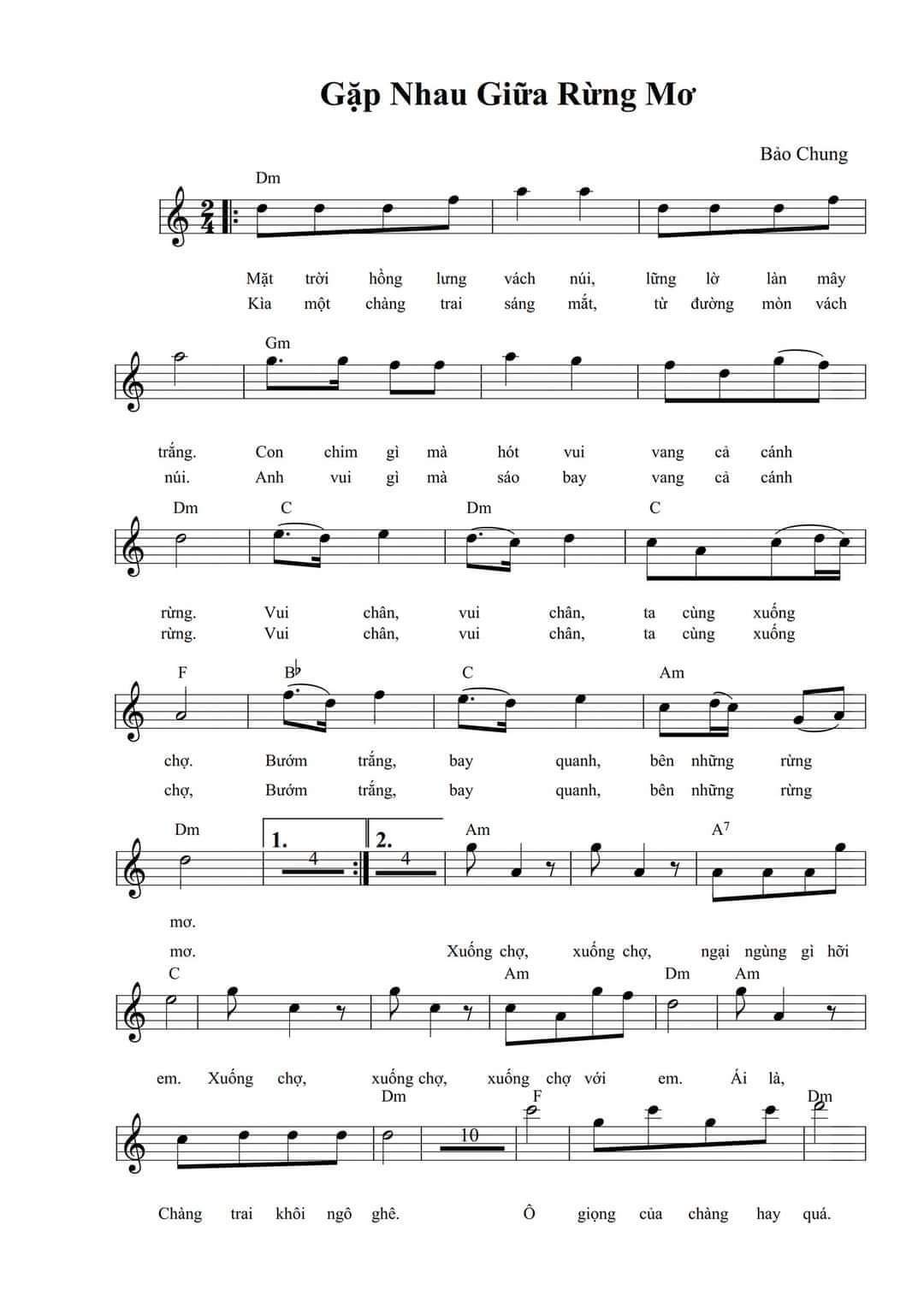 Gặp Nhau Giữa Rừng Mơ Song Ca Gallery 1