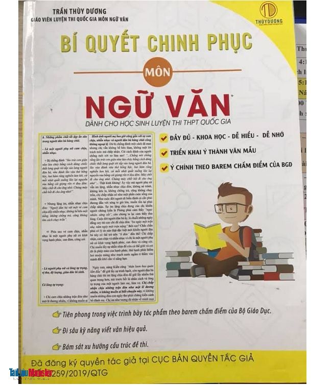 Sách Chinh Phục Môn Ngữ Văn Cô Trần Thùy Dương PDF Gallery 1