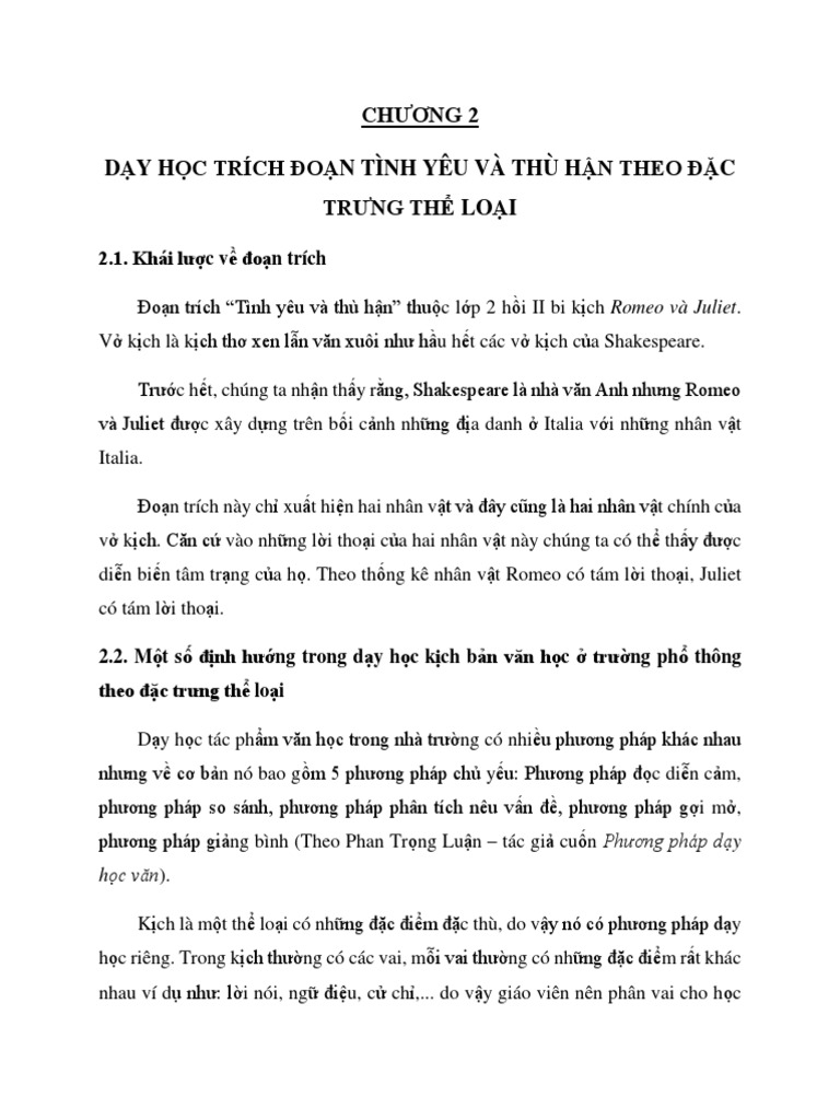 Tình Yêu và Thù Hận trong Văn Học Lớp 11 Gallery 2