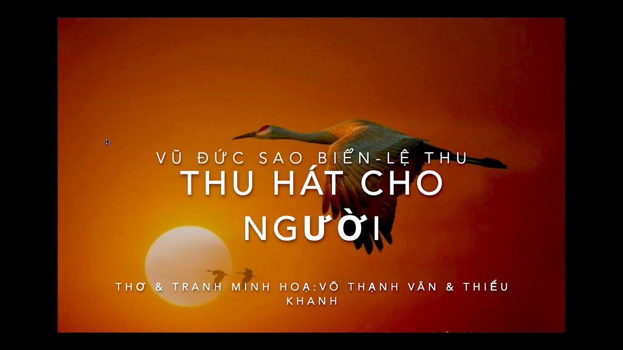 Thu Hát Cho Người