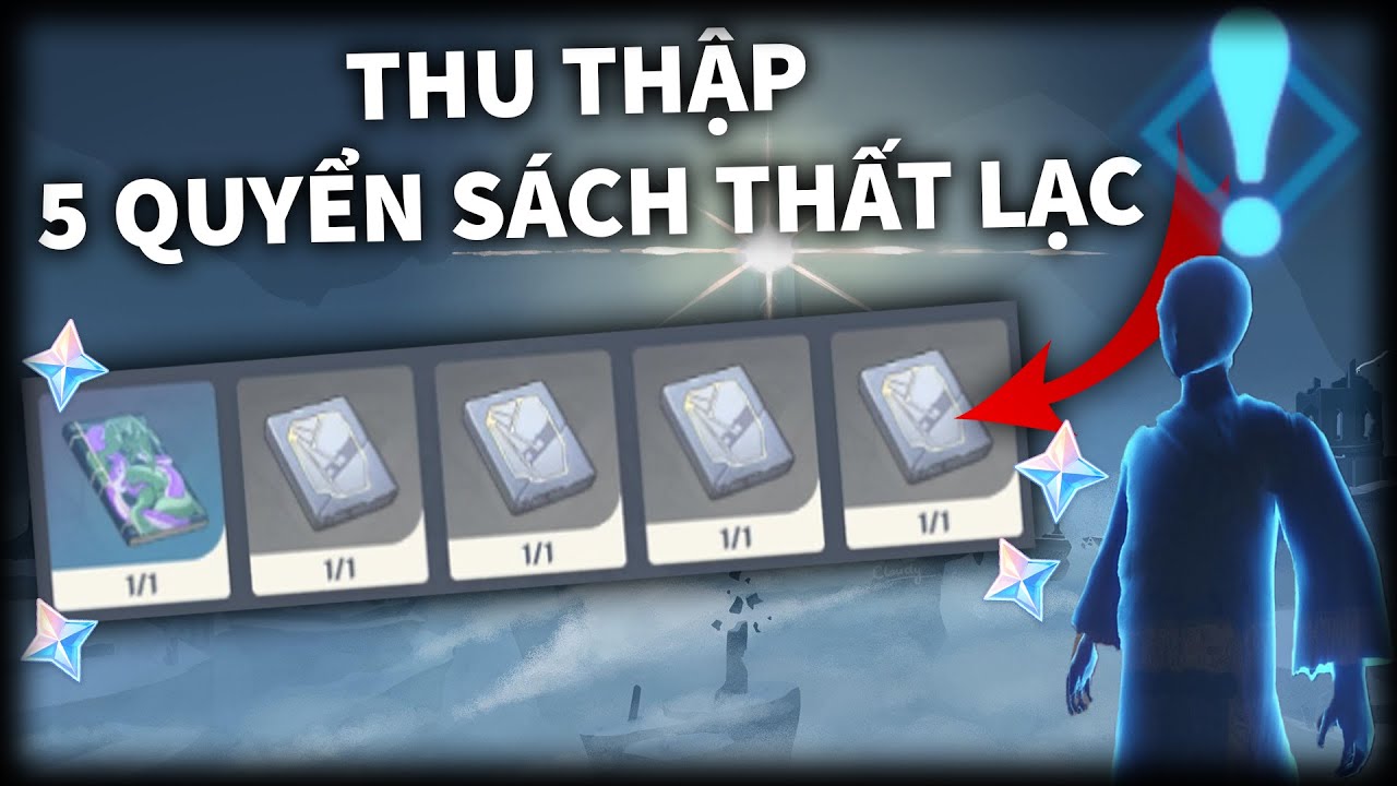 Thu thập 5 quyển sách thất lạc