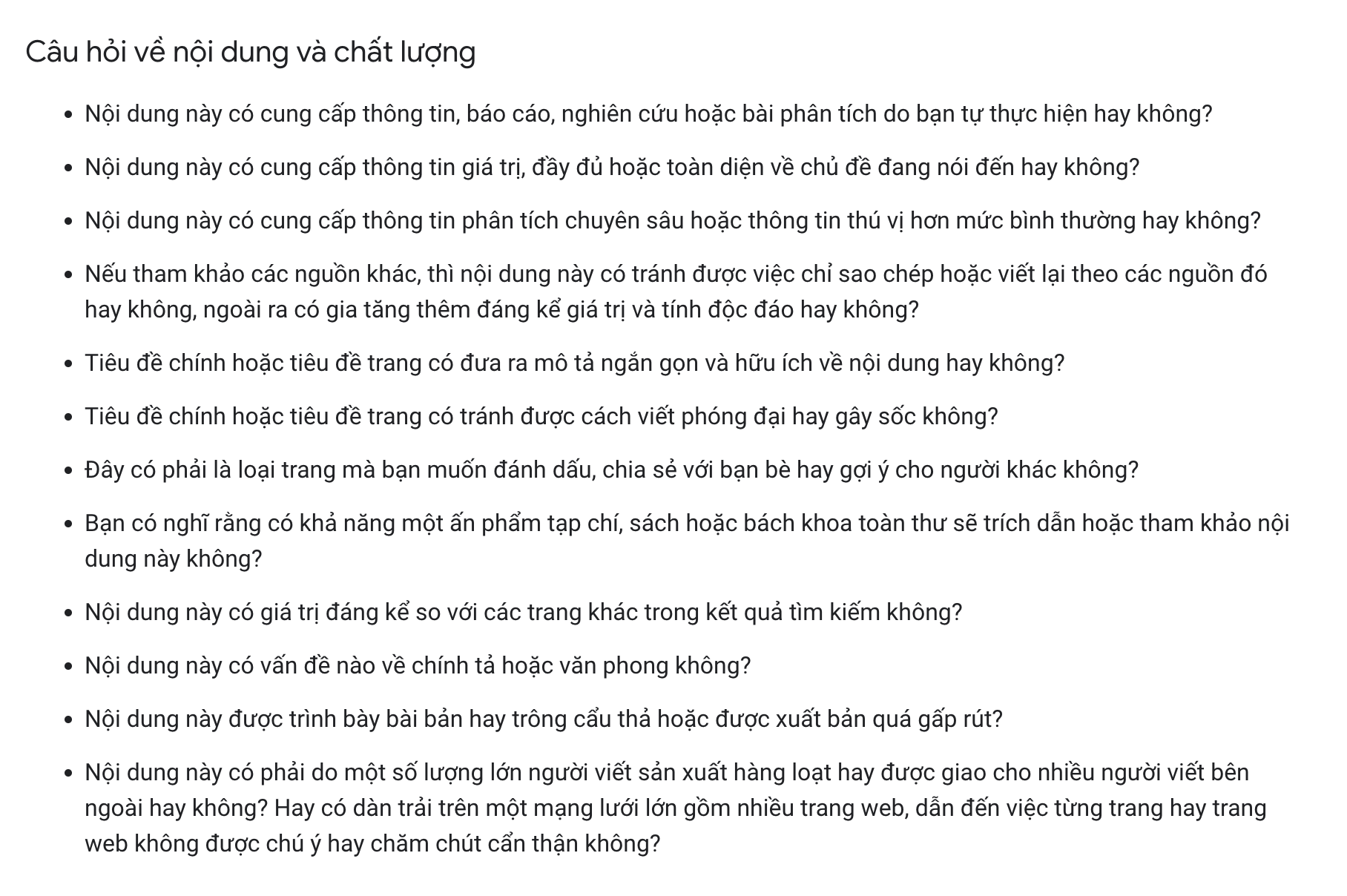 Hướng dẫn viết bài chuẩn SEO Gallery 2