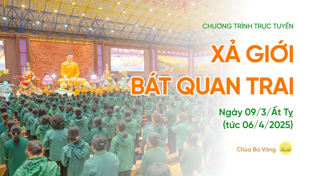 Xả giới Bát Quan Trai Chùa Ba Vàng Gallery 1