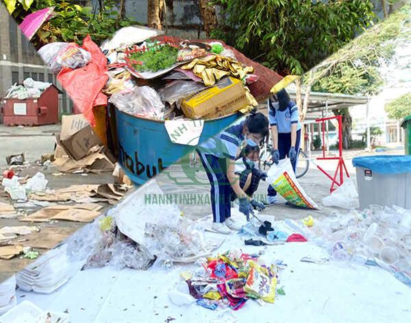 Thực trạng rác thải trong trường học: Nguy cơ và giải pháp
