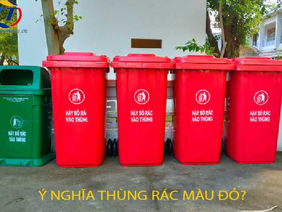 Thùng Rác Màu Đỏ Có Ý Nghĩa Gì?