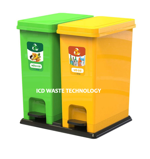 Thùng Rác Phân Loại 2 Ngăn: Giải Pháp Tiện Lợi Cho Việc Phân Loại Rác Thải