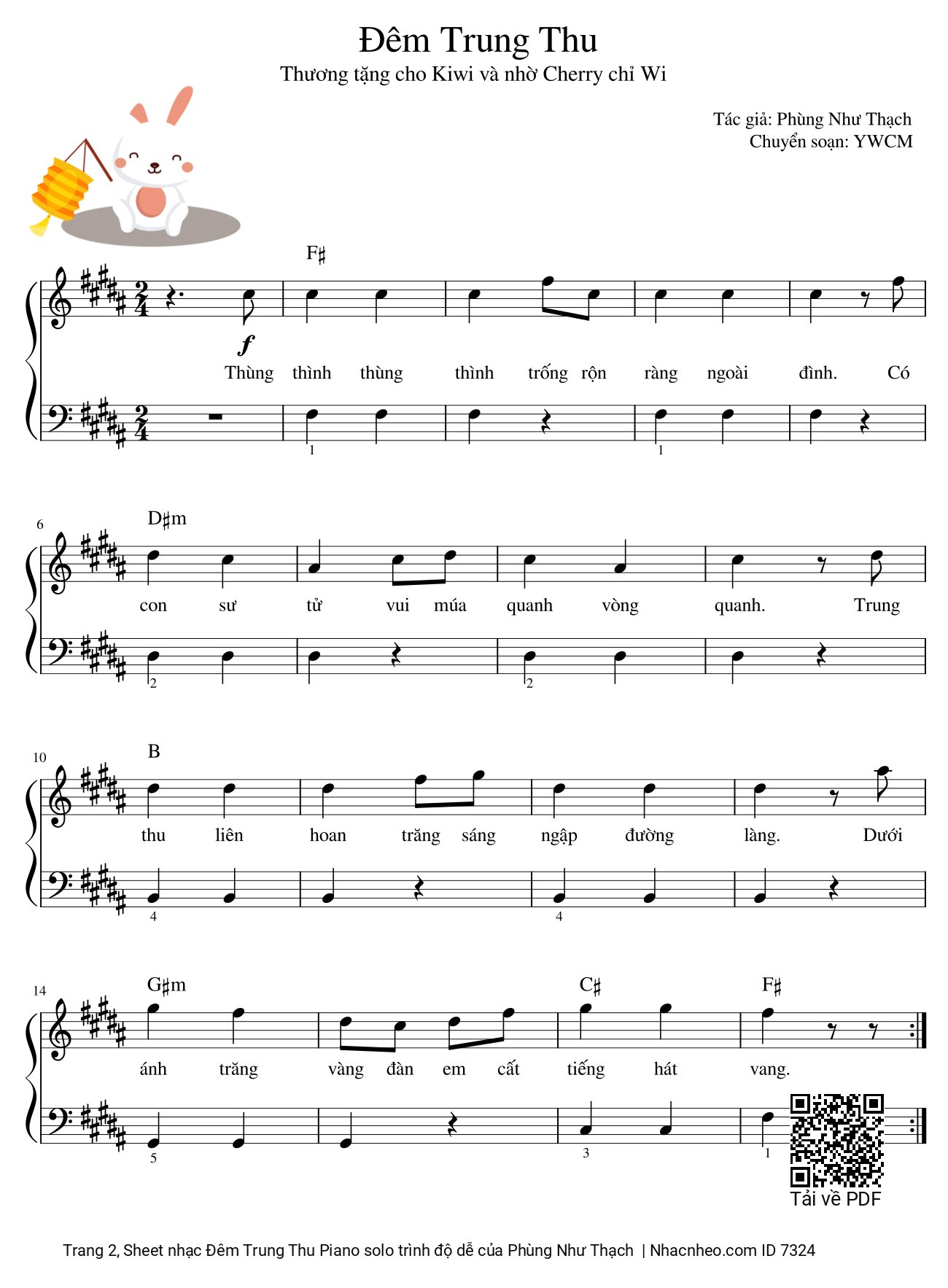 Hợp Âm Thùng Thình Thùng Thình Trống Rộn Ràng Ngoài Đình