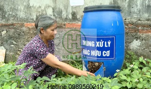 Thùng Xử Lý Rác Thải Hữu Cơ Thông Minh