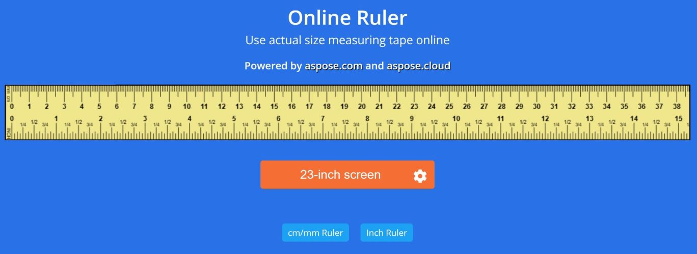 Thước Kẻ Online Chuẩn: Sử dụng dễ dàng, chính xác cao
