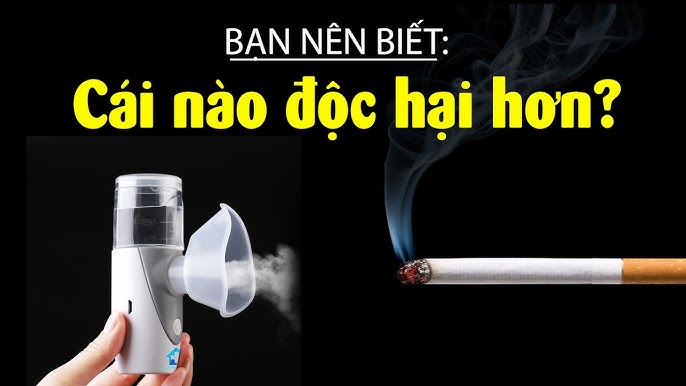 Thuốc lá điện tử vs thuốc lá truyền thống: Cái nào độc hơn?