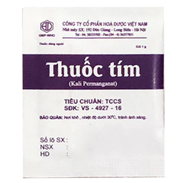 Thuốc Tím Dạng Bột