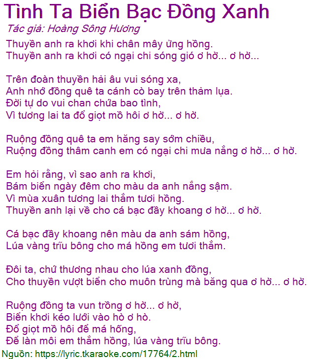 Thuyền Anh Ra Khơi Như Chân Mây Ửng Hồng