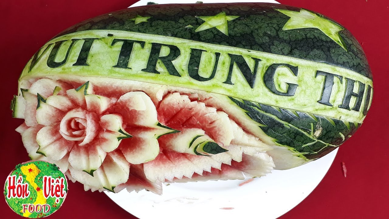 Tỉa Dưa Hấu Trung Thu: Hướng Dẫn Chi Tiết, Ý Tưởng Sáng Tạo