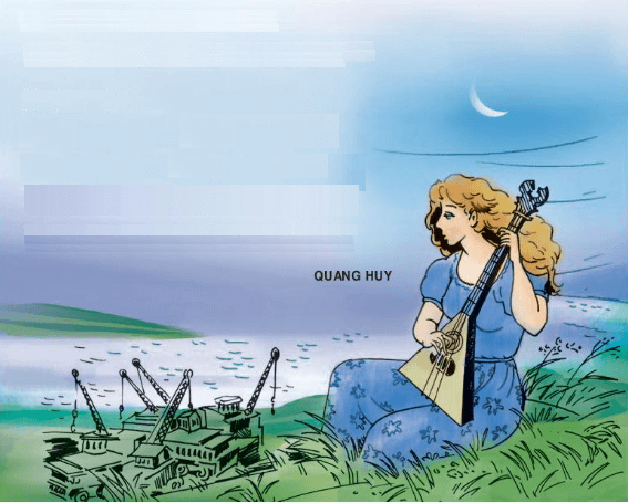 Tiếng đàn Balalaika trên sông Đà lớp 5
