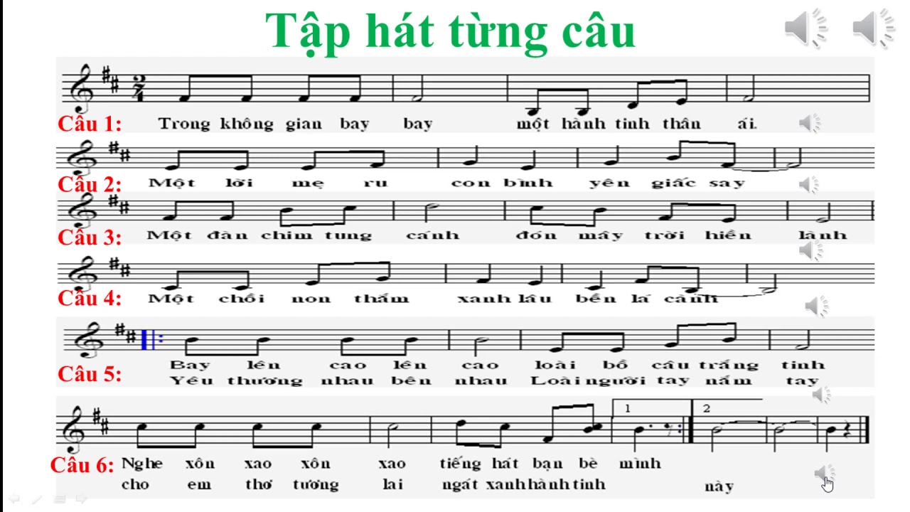 Tiếng Hát Bạn Bè Mình Lớp 3