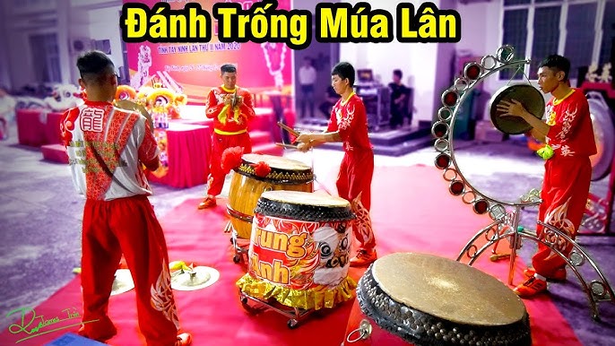 Tiếng trống múa lân: Nhịp điệu sôi động của văn hóa truyền thống