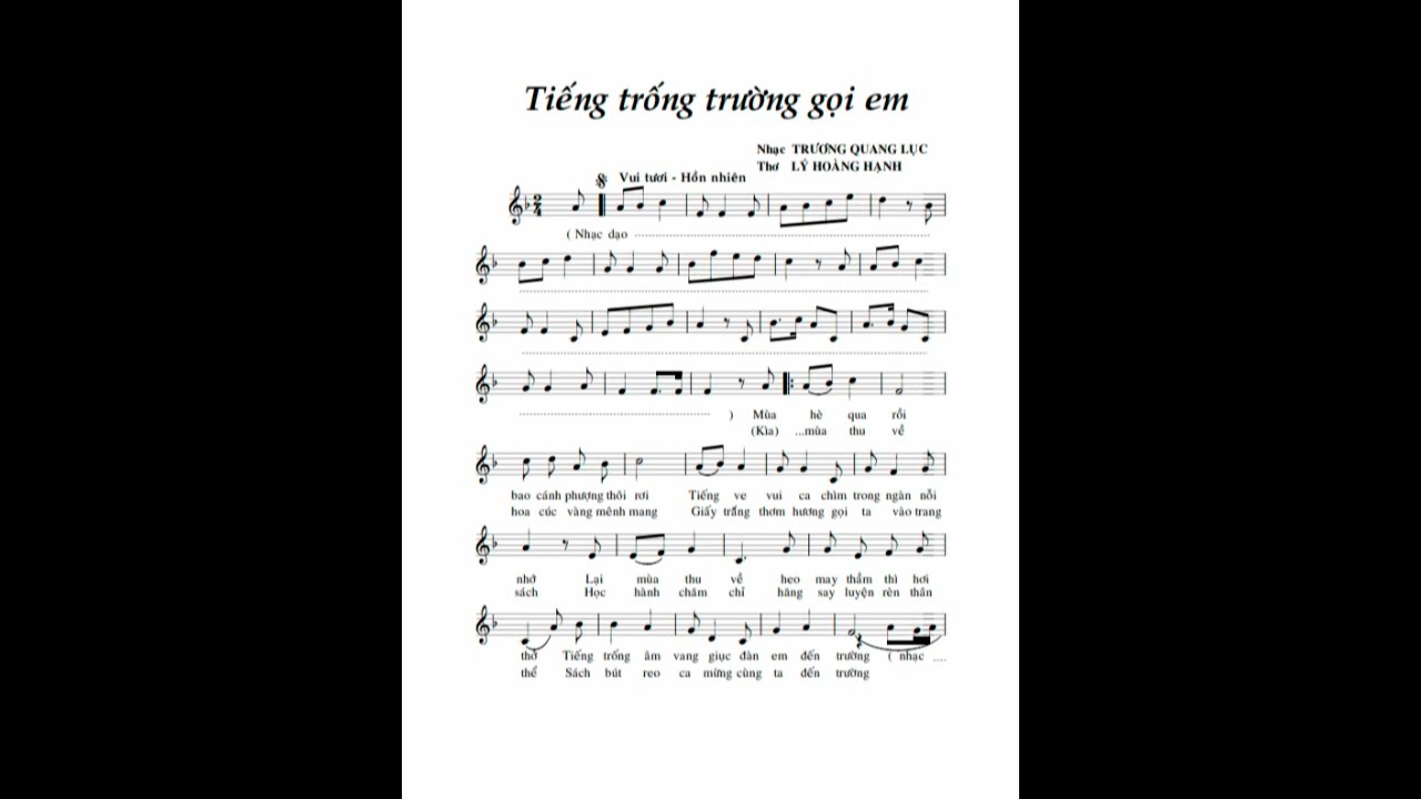 Tiếng Trống Trường Gọi Em