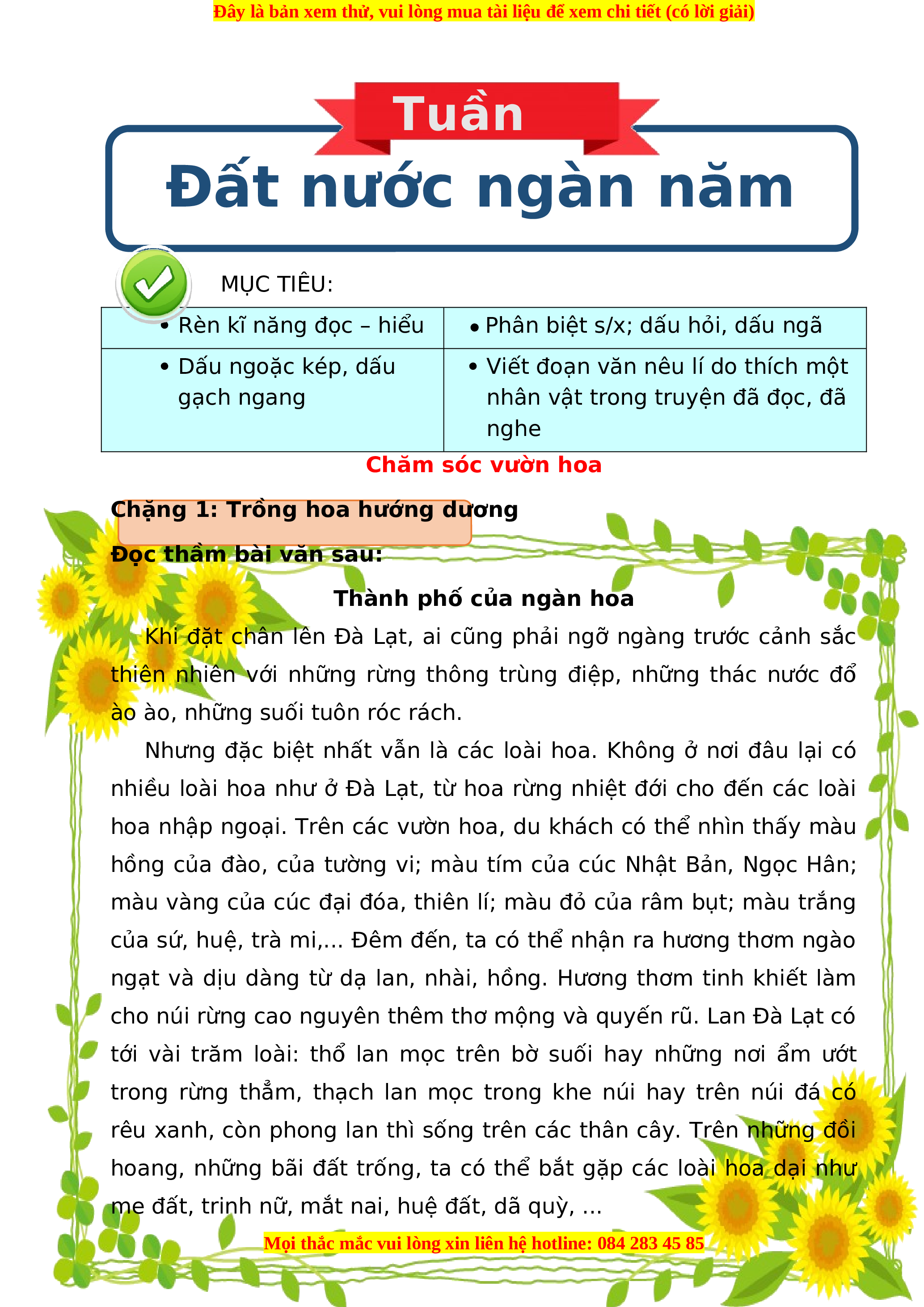Bài Tập Cuối Tuần Lớp 3 Tuần 30 Gallery 2