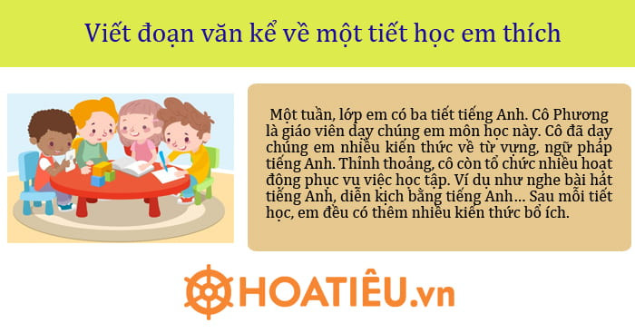 Viết đoạn văn kể về một tiết học em thích Gallery 1