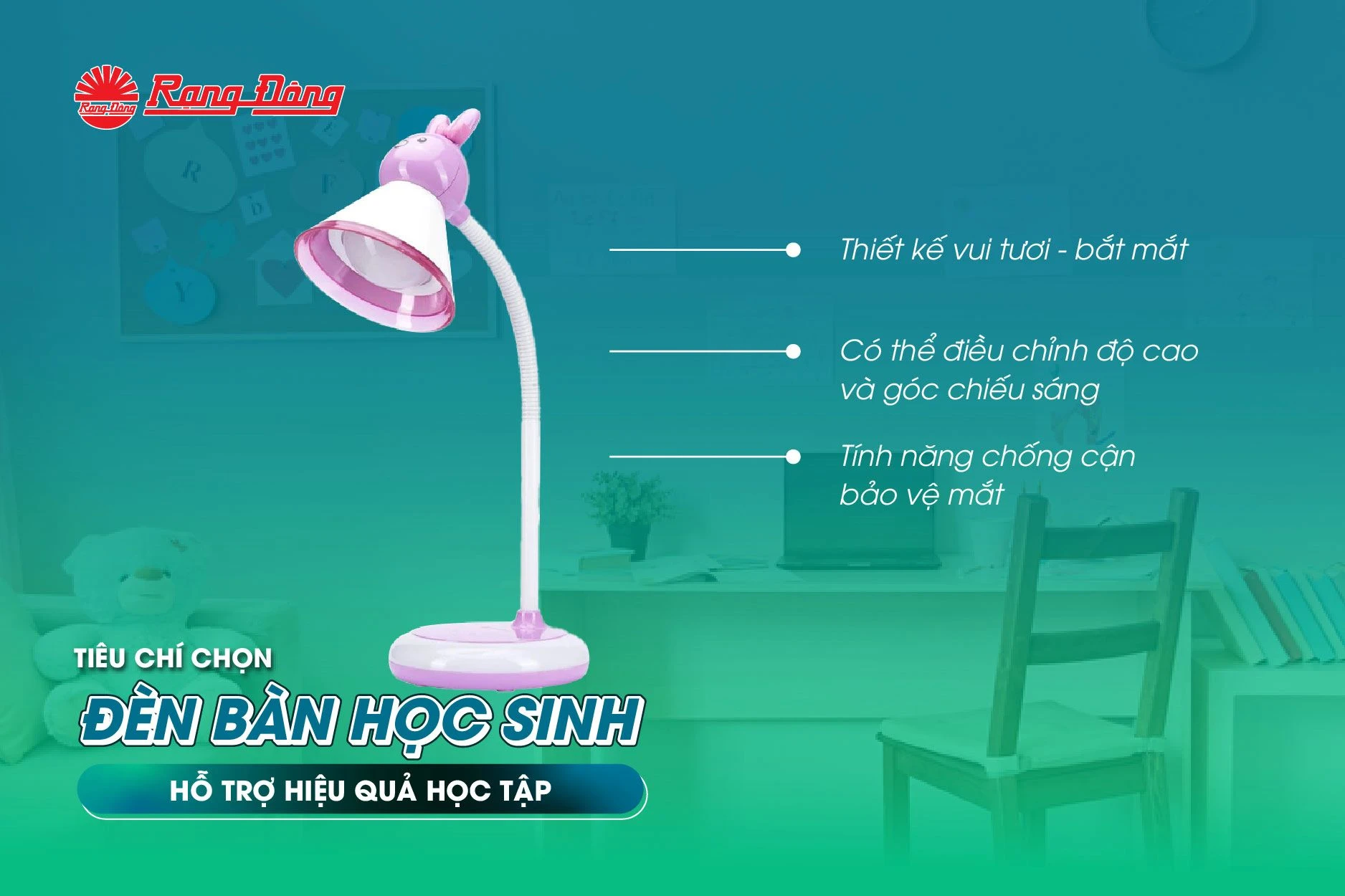 Mẫu Đèn Bàn Học Sinh Tốt Nhất Hiện Nay Gallery 1