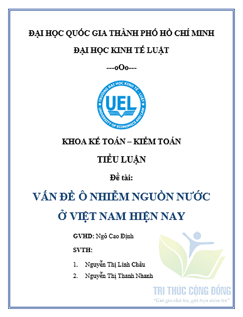 Ô nhiễm môi trường tại Thành phố Hồ Chí Minh: Thực trạng, nguyên nhân và giải pháp