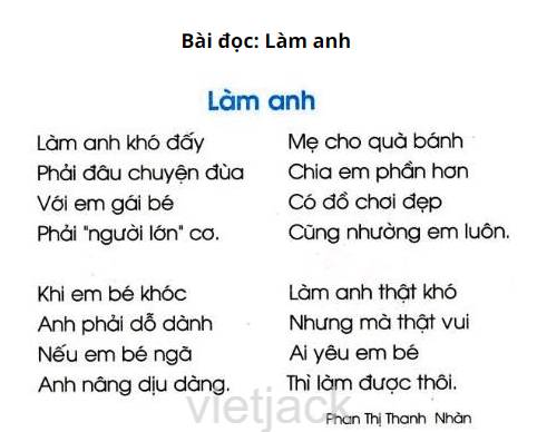 Bài thơ về tình cảm anh chị em trong nhà