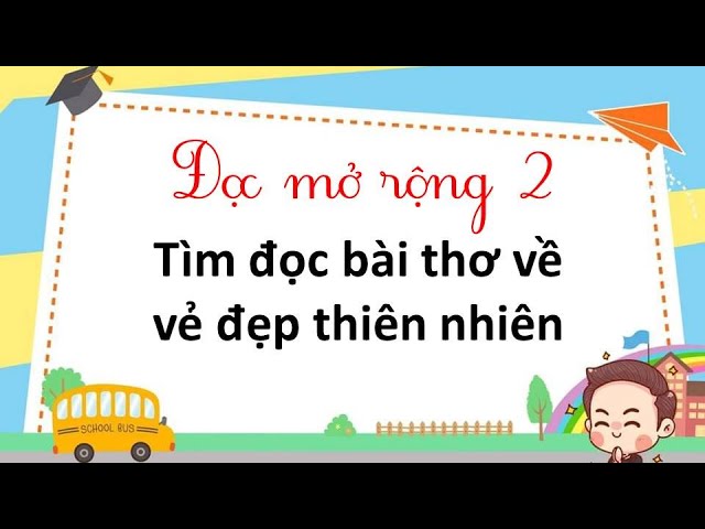 Bài Thơ Về Vẻ Đẹp Thiên Nhiên