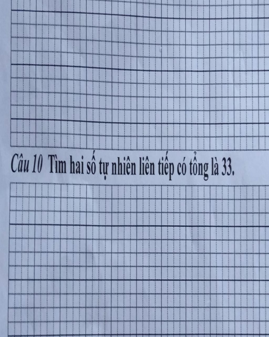 Tìm Hai Số Tự Nhiên Liên Tiếp Có Tổng Là 33 (Lớp 2) Gallery 2
