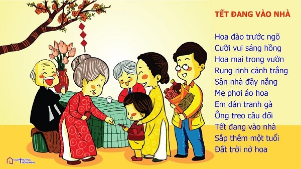Bài thơ Tết đang vào nhà Gallery 2