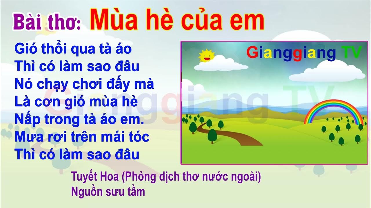 Bài Thơ Mùa Hè Của Em Gallery 2