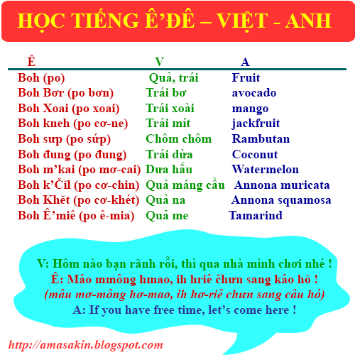Chửi tiếng Ê Đê Gallery 1