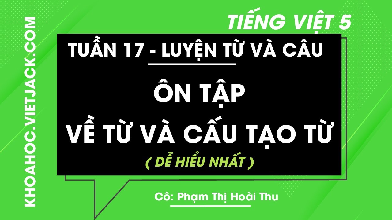 Từ và câu lớp 5 Gallery 1